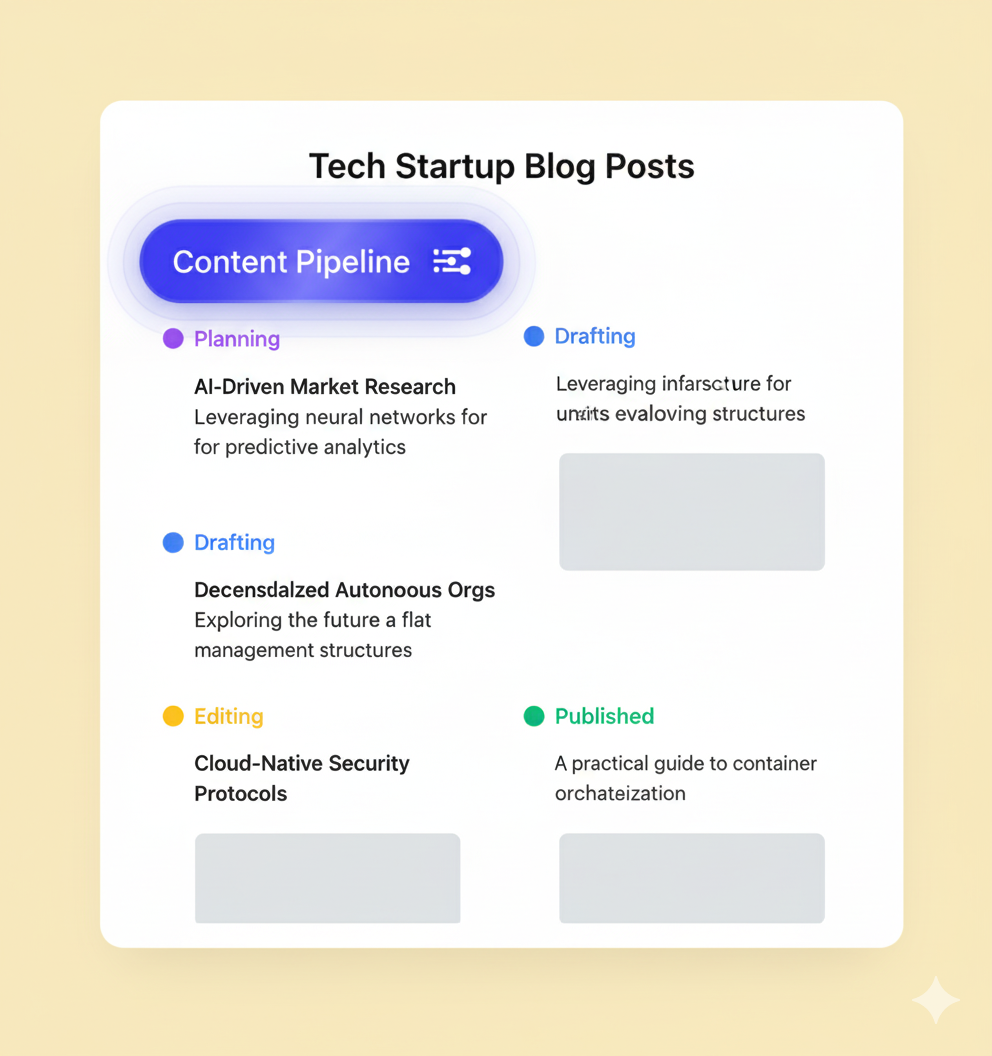 You Don't Have Time to Blog Consistently