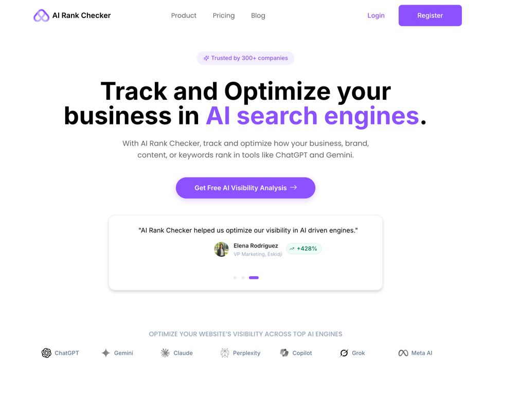 AI Rank Checker