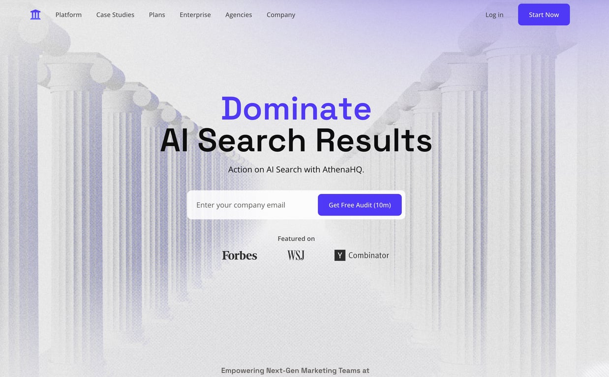 AthenaHQ Action Center Dashboard