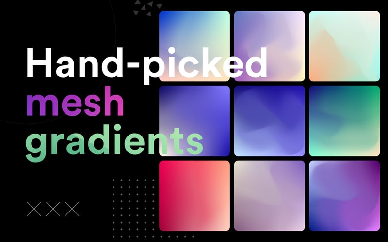 100 Mesh Gradients screenshot 1