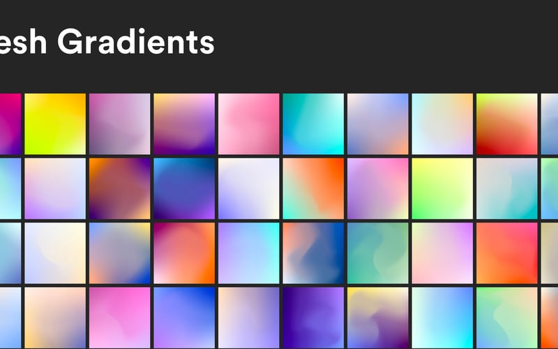 100 Mesh Gradients screenshot 2