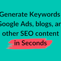 100% Free Keyword Generator