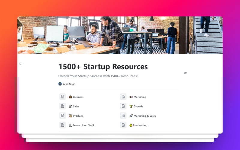 1500+ Startup Resources screenshot 1