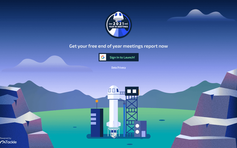 2021 Your Year In Meetings screenshot 1