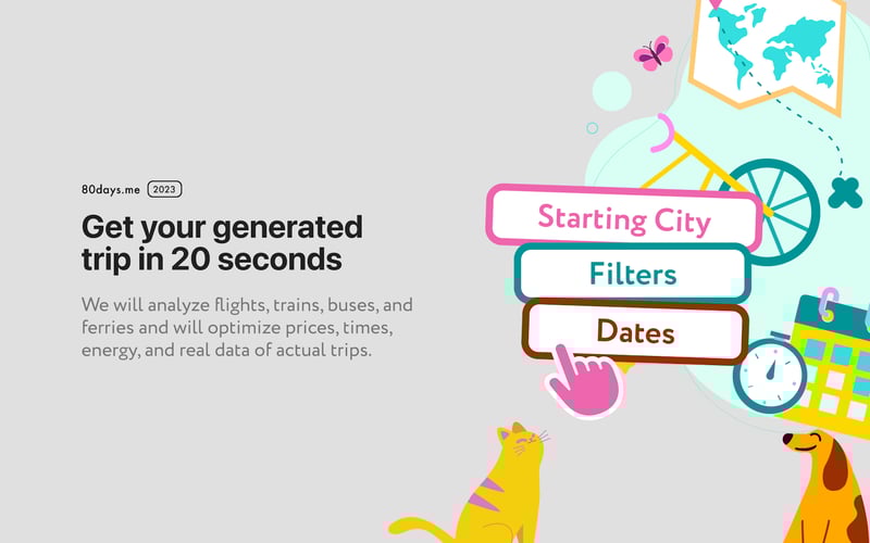 80days.me | Multi-city Travel 2024 screenshot 3