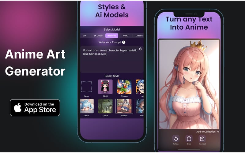AI Anime Art Generator screenshot 1
