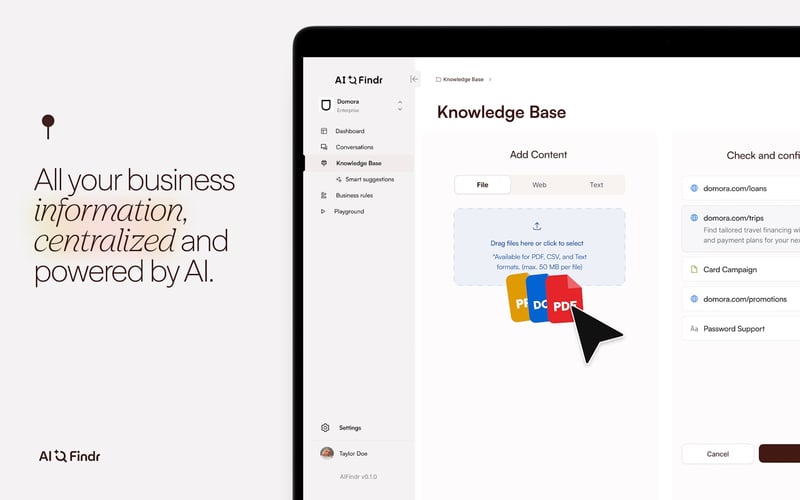AI Findr screenshot 2