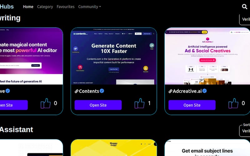 AI-Hubs screenshot 2