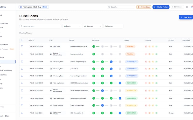 AI PTaaS by Pentestly screenshot 1