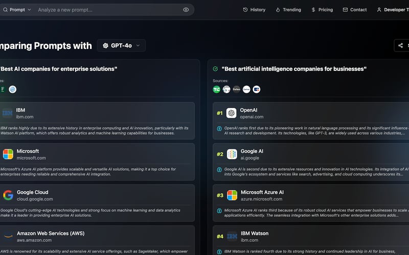 AI Visibility Rank screenshot 3