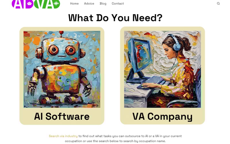 AI or VA? screenshot 1