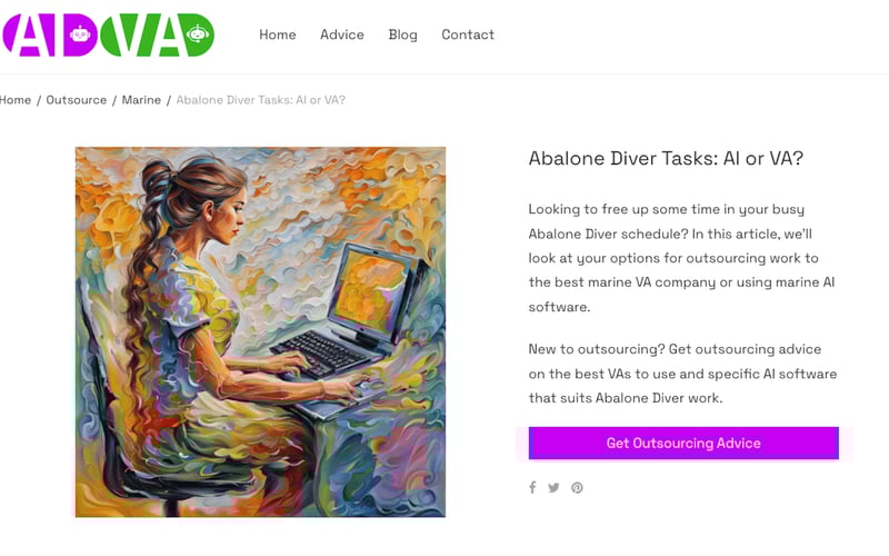 AI or VA? screenshot 2