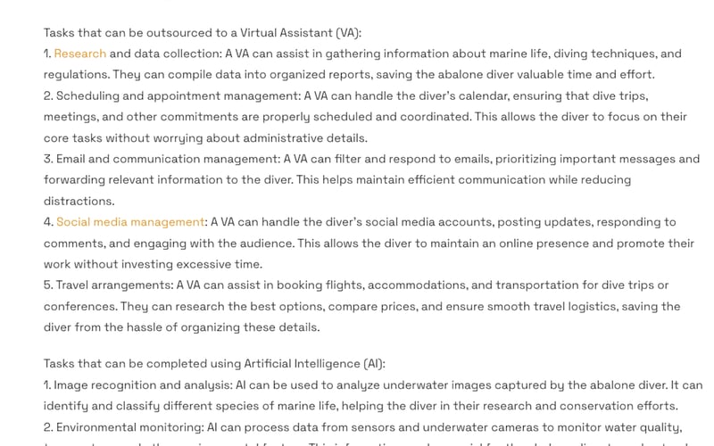 AI or VA? screenshot 3