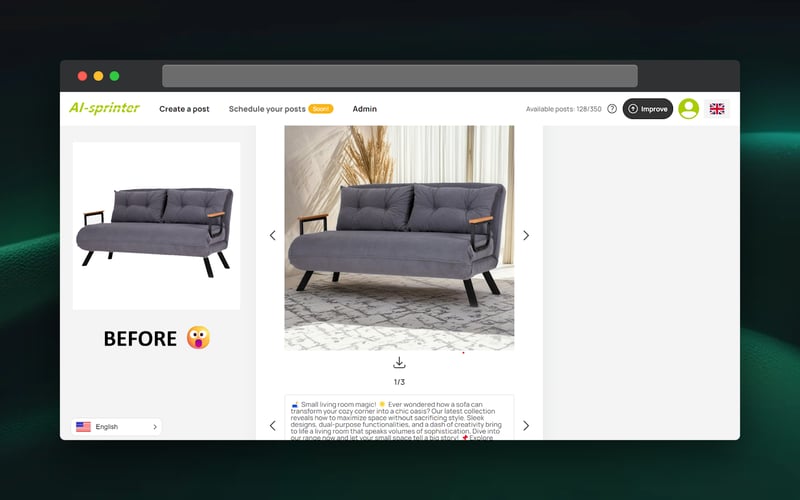AI-sprinter screenshot 3