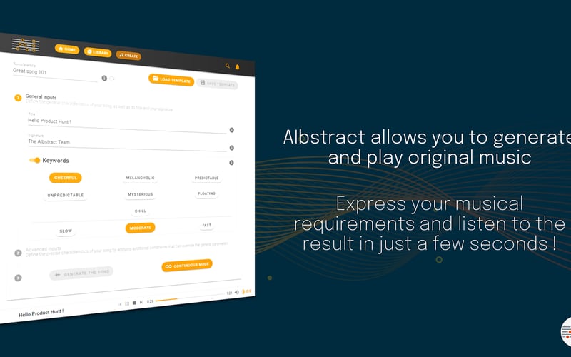 AIbstract screenshot 1