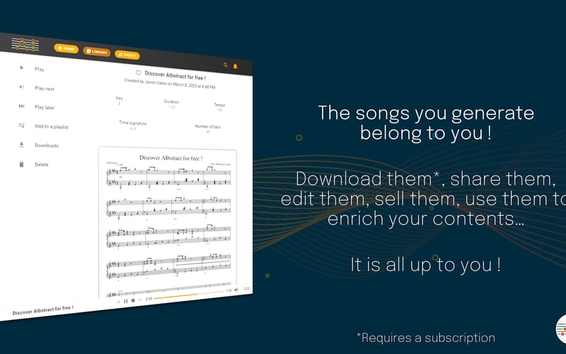 AIbstract screenshot 2