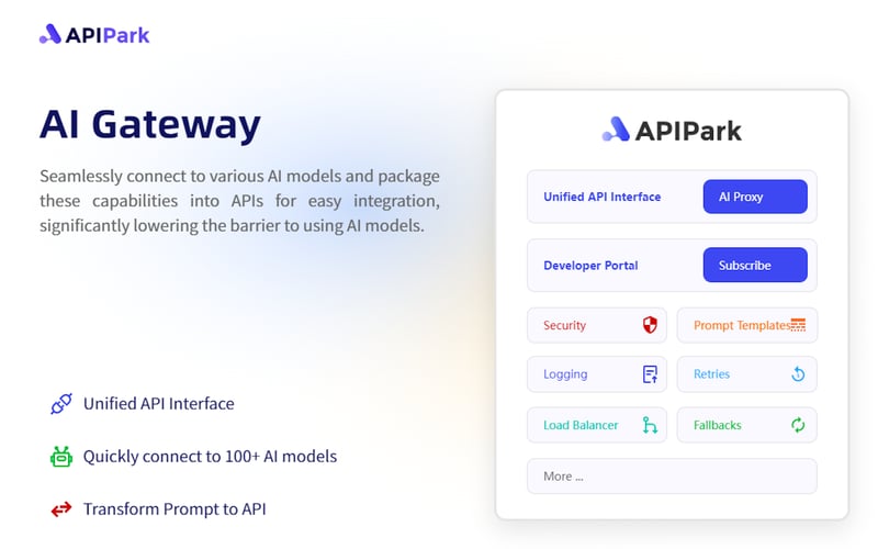 APIPark screenshot 2