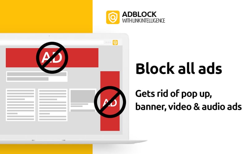 AdBlock with Link Intelligence screenshot 2