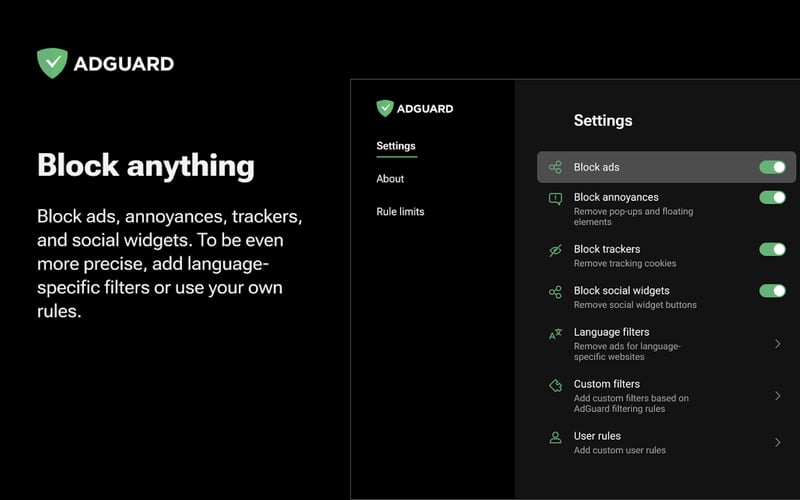 AdGuard MV3 screenshot 2