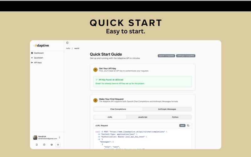 Adaptive screenshot 2