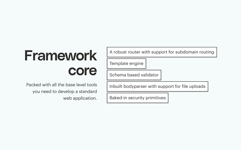 AdonisJS screenshot 2