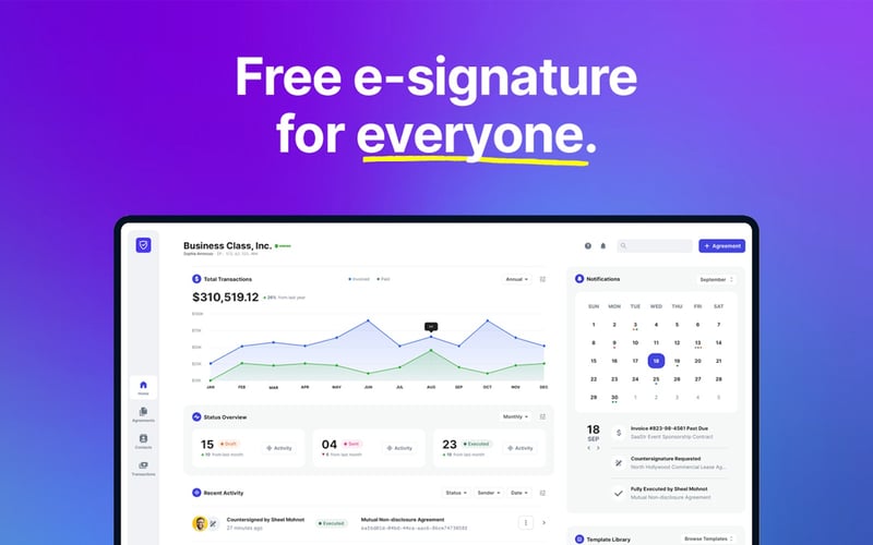 Agree.com screenshot 1