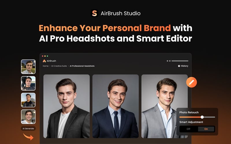 AirBrush ProHeadshot screenshot 1