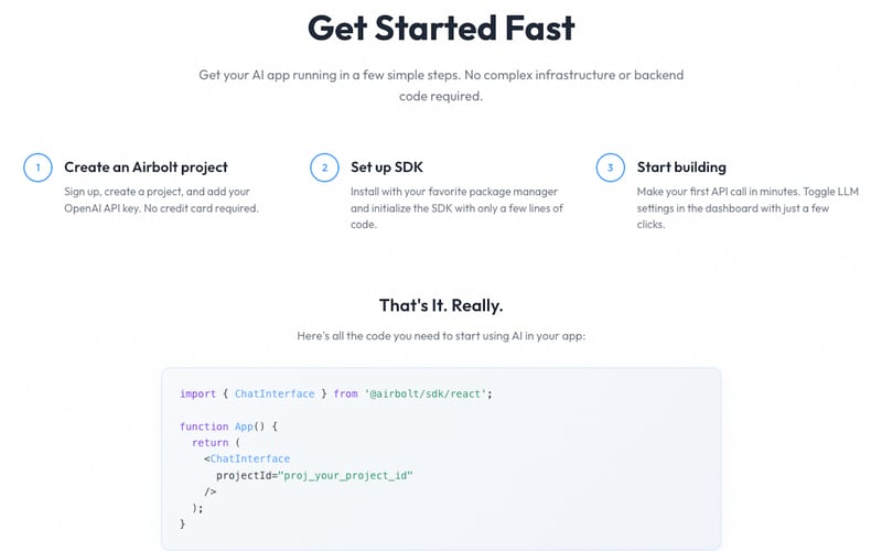 Airbolt AI screenshot 2