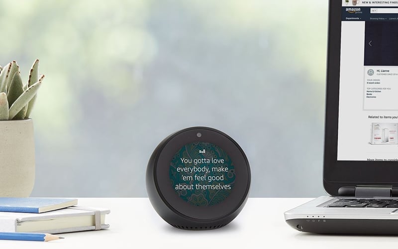 Amazon Echo Spot screenshot 1
