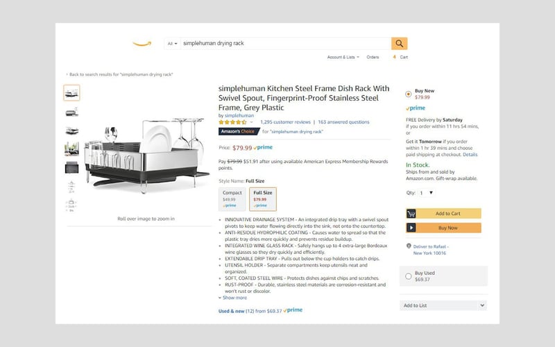 Amazon Lite screenshot 3