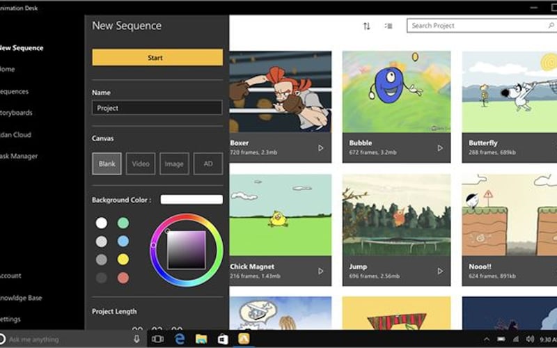Animation Desk For Windows screenshot 2