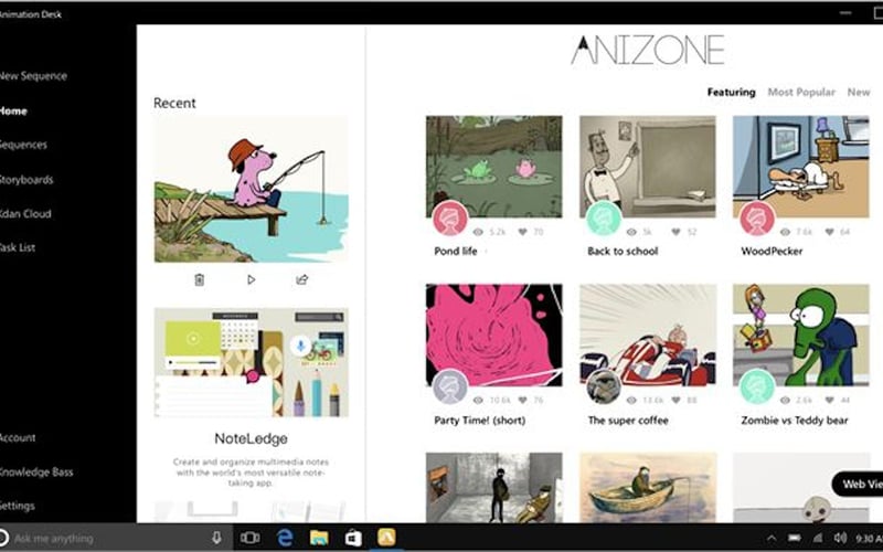 Animation Desk screenshot 3