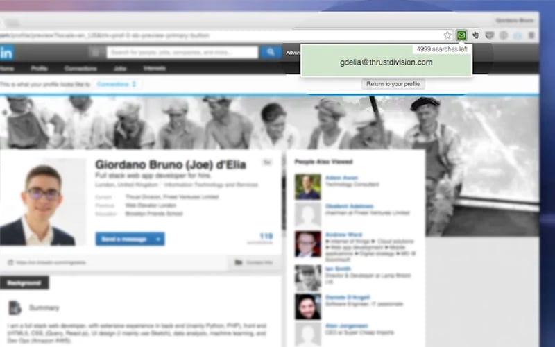 Anymail finder screenshot 3