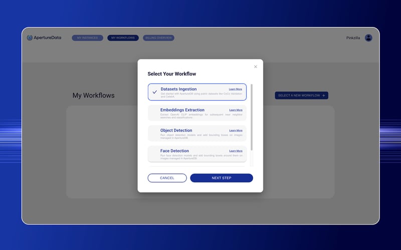 ApertureDB screenshot 3