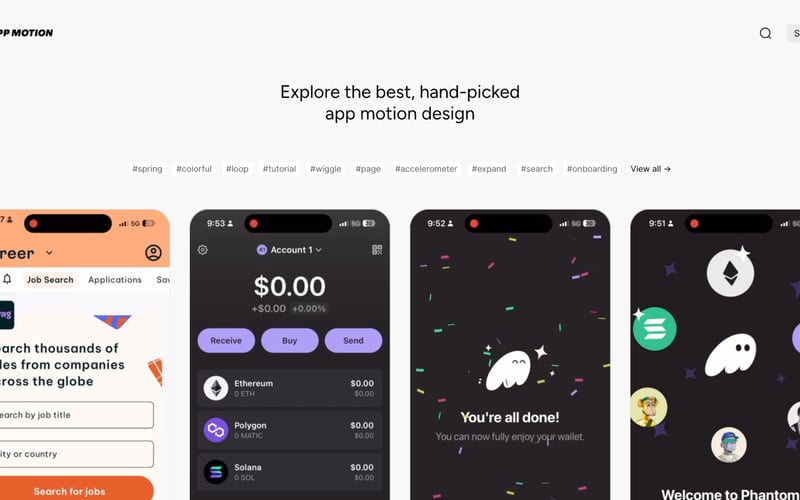 App Motion screenshot 2