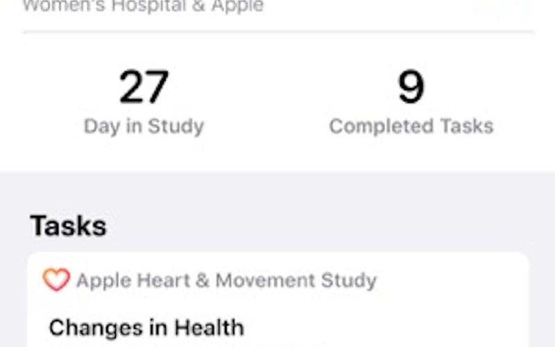 Apple iOS screenshot 1