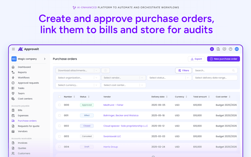 Approveit - Streamline your workflow screenshot 1