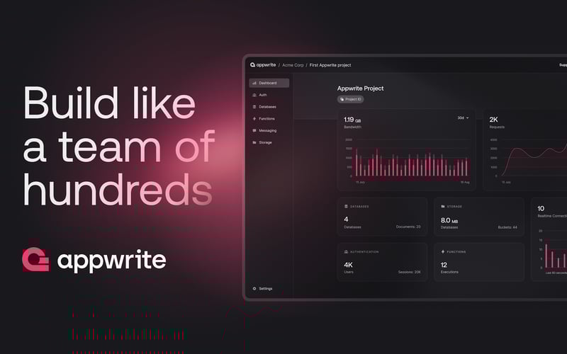 Appwrite screenshot 1