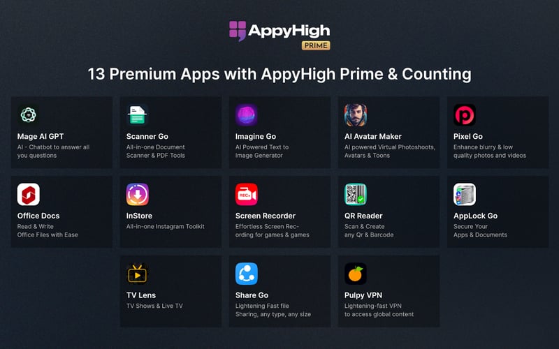 AppyHigh Prime screenshot 1