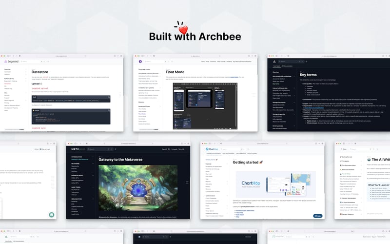 Archbee screenshot 2