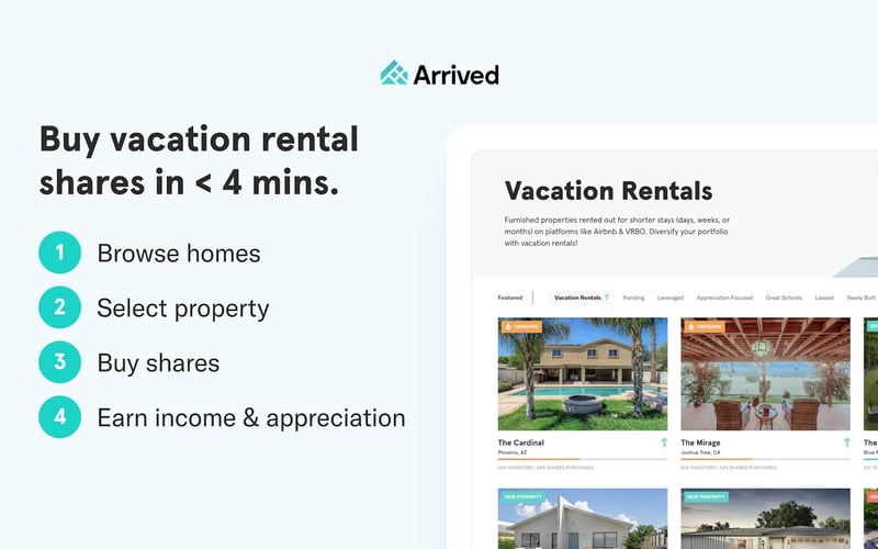 Arrived screenshot 2