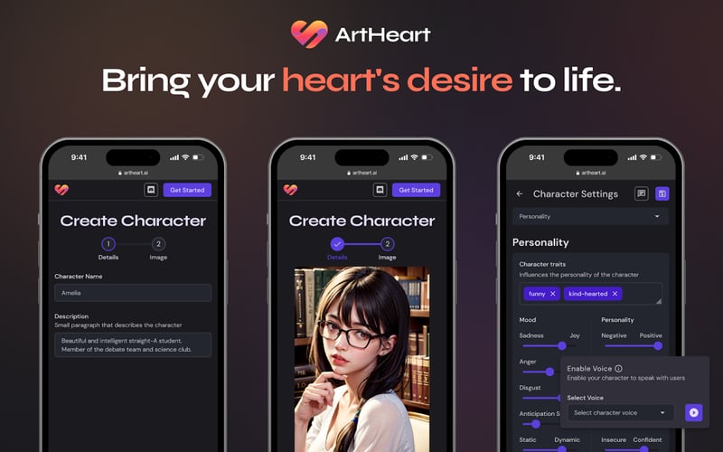 ArtHeart.ai screenshot 2