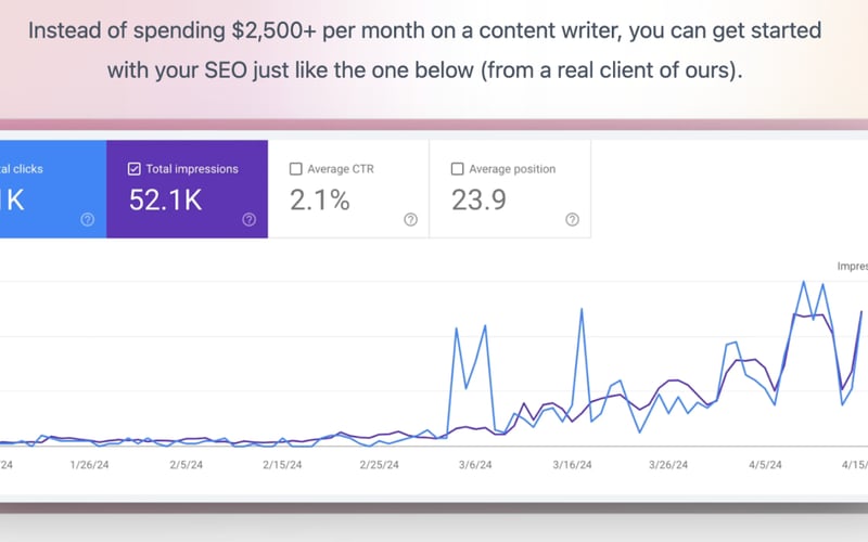 Article Generation screenshot 1
