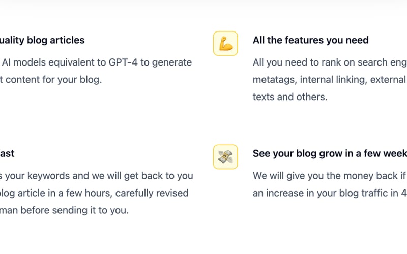 Article Generation screenshot 2
