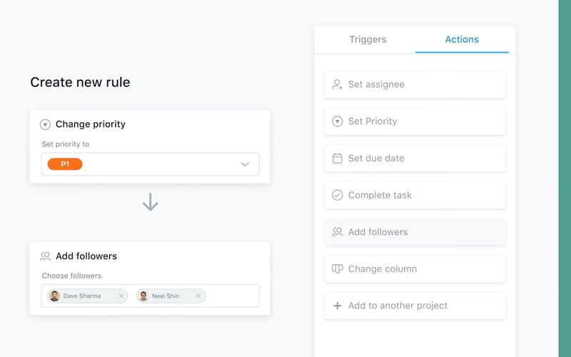 Asana screenshot 2