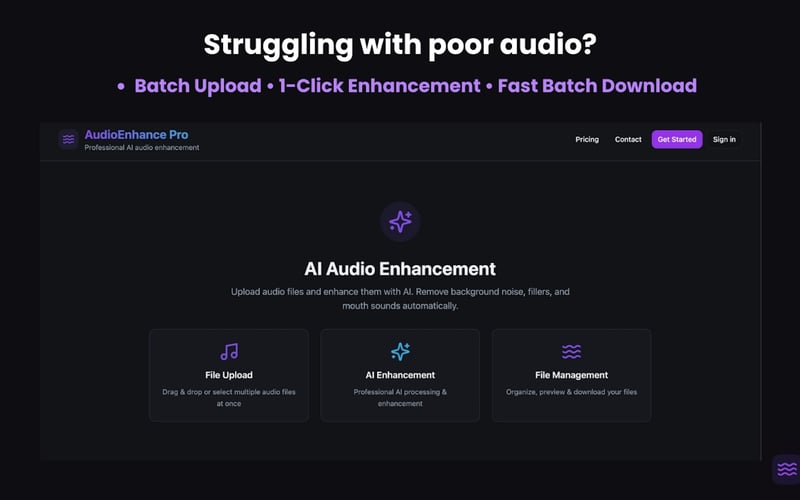 AudioEnhancePro screenshot 1