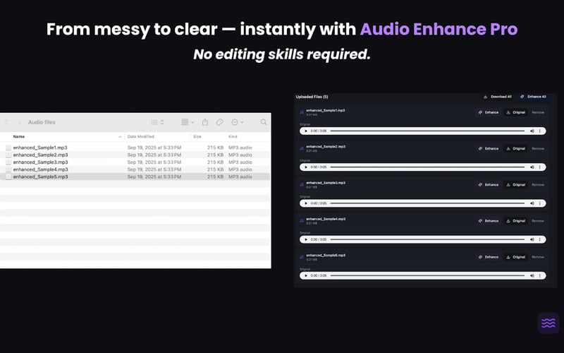 AudioEnhancePro screenshot 2
