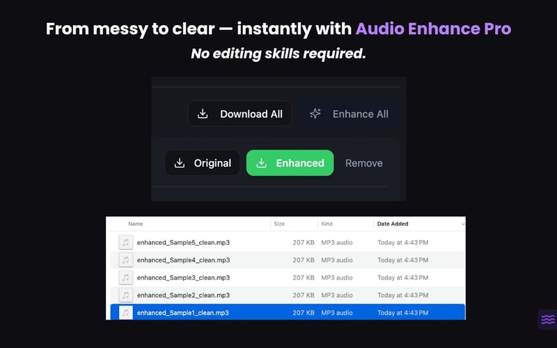 AudioEnhancePro screenshot 3