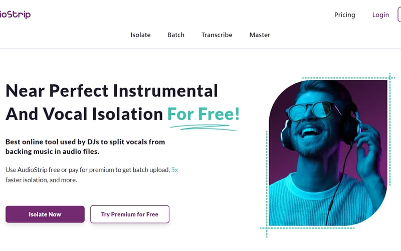 AudioStrip screenshot 1