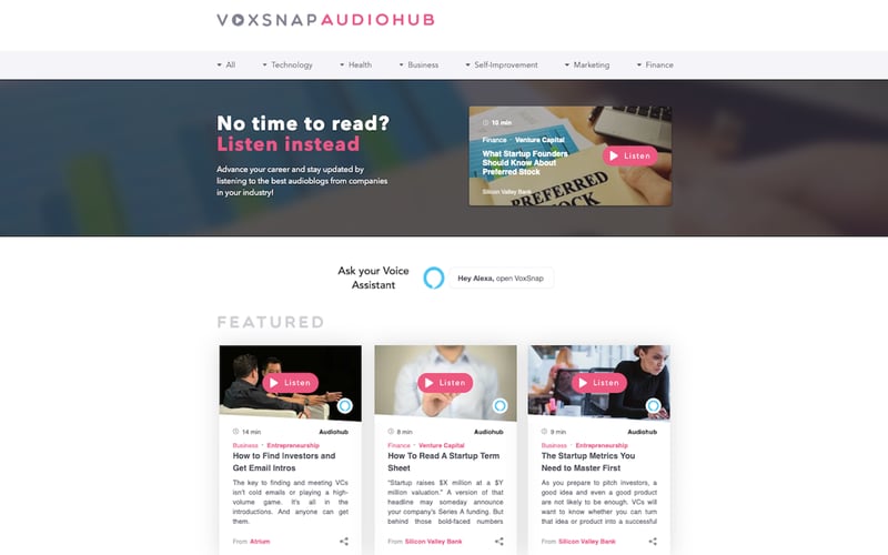 Audiohub screenshot 1